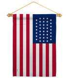 United States (1877–1890) - Nationality Flags of the World Impressions Decorative Flags HG141118 Made In USA