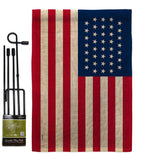 United States (1877–1890) - Nationality Flags of the World Impressions Decorative Flags HG141118 Made In USA