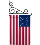 United States America (1863-1865) - Nationality Flags of the World Impressions Decorative Flags HG141124 Made In USA