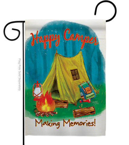 Making Memories - Outdoor Nature Vertical Impressions Decorative Flags HG109047 Made In USA
