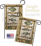 Fishing Adventures - Outdoor Nature Vertical Impressions Decorative Flags HG109056 Made In USA