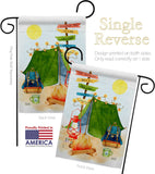 Travel & Camp - Outdoor Nature Vertical Impressions Decorative Flags HG137586 Made In USA