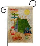Travel & Camp - Outdoor Nature Vertical Impressions Decorative Flags HG137586 Made In USA