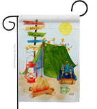 Travel & Camp - Outdoor Nature Vertical Impressions Decorative Flags HG137586 Made In USA