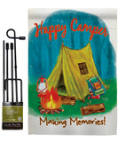 Making Memories - Outdoor Nature Vertical Impressions Decorative Flags HG109047 Made In USA