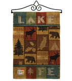 Lake Life - Outdoor Nature Vertical Impressions Decorative Flags HG109055 Made In USA