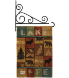 Lake Life - Outdoor Nature Vertical Impressions Decorative Flags HG109055 Made In USA