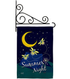 Summer Fireflies - Outdoor Nature Vertical Impressions Decorative Flags HG137030 Made In USA