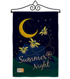 Summer Fireflies - Outdoor Nature Vertical Impressions Decorative Flags HG137030 Made In USA