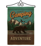 Adventure Camping - Outdoor Nature Vertical Impressions Decorative Flags HG137223 Made In USA