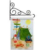 Travel & Camp - Outdoor Nature Vertical Impressions Decorative Flags HG137586 Made In USA