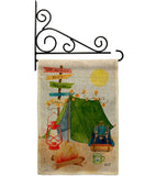 Travel & Camp - Outdoor Nature Vertical Impressions Decorative Flags HG137586 Made In USA