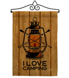 Love Camping - Outdoor Nature Vertical Impressions Decorative Flags HG137602 Made In USA