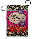 It's Bunco Time! - Party & Celebration Special Occasion Vertical Impressions Decorative Flags HG115098 Made In USA