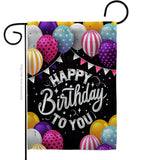 Birthday to You - Party & Celebration Special Occasion Vertical Impressions Decorative Flags HG115150 Made In USA