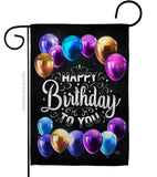 Hooray Birthday - Party & Celebration Special Occasion Vertical Impressions Decorative Flags HG115164 Made In USA