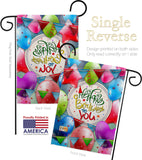 Celebrate Birthday - Party & Celebration Special Occasion Vertical Impressions Decorative Flags HG137081 Made In USA