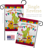 Viva La Fiesta - Party & Celebration Special Occasion Vertical Impressions Decorative Flags HG137112 Made In USA