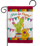 Viva La Fiesta - Party & Celebration Special Occasion Vertical Impressions Decorative Flags HG137112 Made In USA