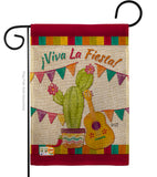 Viva La Fiesta - Party & Celebration Special Occasion Vertical Impressions Decorative Flags HG137112 Made In USA