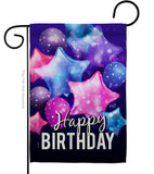 Happy Birthday Balloon - Party & Celebration Special Occasion Vertical Impressions Decorative Flags HG137180 Made In USA