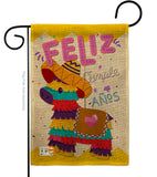 Feliz Cumpleaños - Party & Celebration Special Occasion Vertical Impressions Decorative Flags HG137194 Made In USA