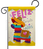 Feliz Cumpleaños - Party & Celebration Special Occasion Vertical Impressions Decorative Flags HG137194 Made In USA