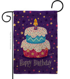 Celerate Birthday - Party & Celebration Special Occasion Vertical Impressions Decorative Flags HG137417 Made In USA