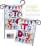 It's Your Day - Party & Celebration Special Occasion Vertical Impressions Decorative Flags HG192169 Made In USA