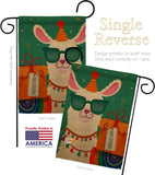 Cool Llamas Birthday - Party & Celebration Special Occasion Vertical Impressions Decorative Flags HG192186 Made In USA