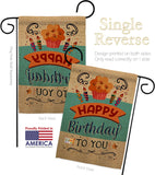 Birthday to You - Party & Celebration Special Occasion Vertical Impressions Decorative Flags HG192197 Made In USA