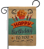 Birthday to You - Party & Celebration Special Occasion Vertical Impressions Decorative Flags HG192197 Made In USA