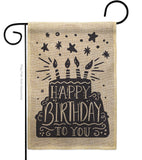 Happy Birthday to You - Party & Celebration Special Occasion Vertical Impressions Decorative Flags HG192223 Made In USA