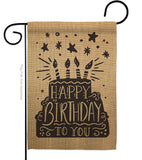 Happy Birthday to You - Party & Celebration Special Occasion Vertical Impressions Decorative Flags HG192223 Made In USA