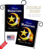 Happy Muharram - Party & Celebration Special Occasion Vertical Impressions Decorative Flags HG192588 Made In USA