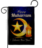 Happy Muharram - Party & Celebration Special Occasion Vertical Impressions Decorative Flags HG192588 Made In USA