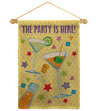 Party - Party & Celebration Special Occasion Vertical Impressions Decorative Flags HG115027 Made In USA