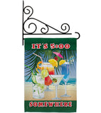 It's 5 Somewhere Party - Party & Celebration Special Occasion Vertical Impressions Decorative Flags HG115070 Made In USA