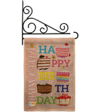 Make a Wish - Party & Celebration Special Occasion Vertical Impressions Decorative Flags HG115114 Made In USA