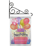 Happy Birthday Balloon - Party & Celebration Special Occasion Vertical Impressions Decorative Flags HG115182 Made In USA