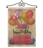 Happy Birthday Balloon - Party & Celebration Special Occasion Vertical Impressions Decorative Flags HG115182 Made In USA