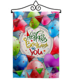 Celebrate Birthday - Party & Celebration Special Occasion Vertical Impressions Decorative Flags HG137081 Made In USA