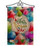 Celebrate Birthday - Party & Celebration Special Occasion Vertical Impressions Decorative Flags HG137081 Made In USA
