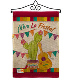 Viva La Fiesta - Party & Celebration Special Occasion Vertical Impressions Decorative Flags HG137112 Made In USA