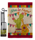 Viva La Fiesta - Party & Celebration Special Occasion Vertical Impressions Decorative Flags HG137112 Made In USA