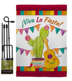 Viva La Fiesta - Party & Celebration Special Occasion Vertical Impressions Decorative Flags HG137112 Made In USA