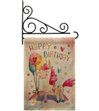 Unicorn Birthday - Party & Celebration Special Occasion Vertical Impressions Decorative Flags HG137163 Made In USA