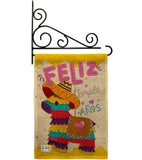 Feliz Cumpleaños - Party & Celebration Special Occasion Vertical Impressions Decorative Flags HG137194 Made In USA