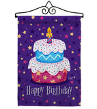 Celerate Birthday - Party & Celebration Special Occasion Vertical Impressions Decorative Flags HG137417 Made In USA