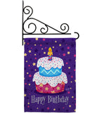 Celerate Birthday - Party & Celebration Special Occasion Vertical Impressions Decorative Flags HG137417 Made In USA